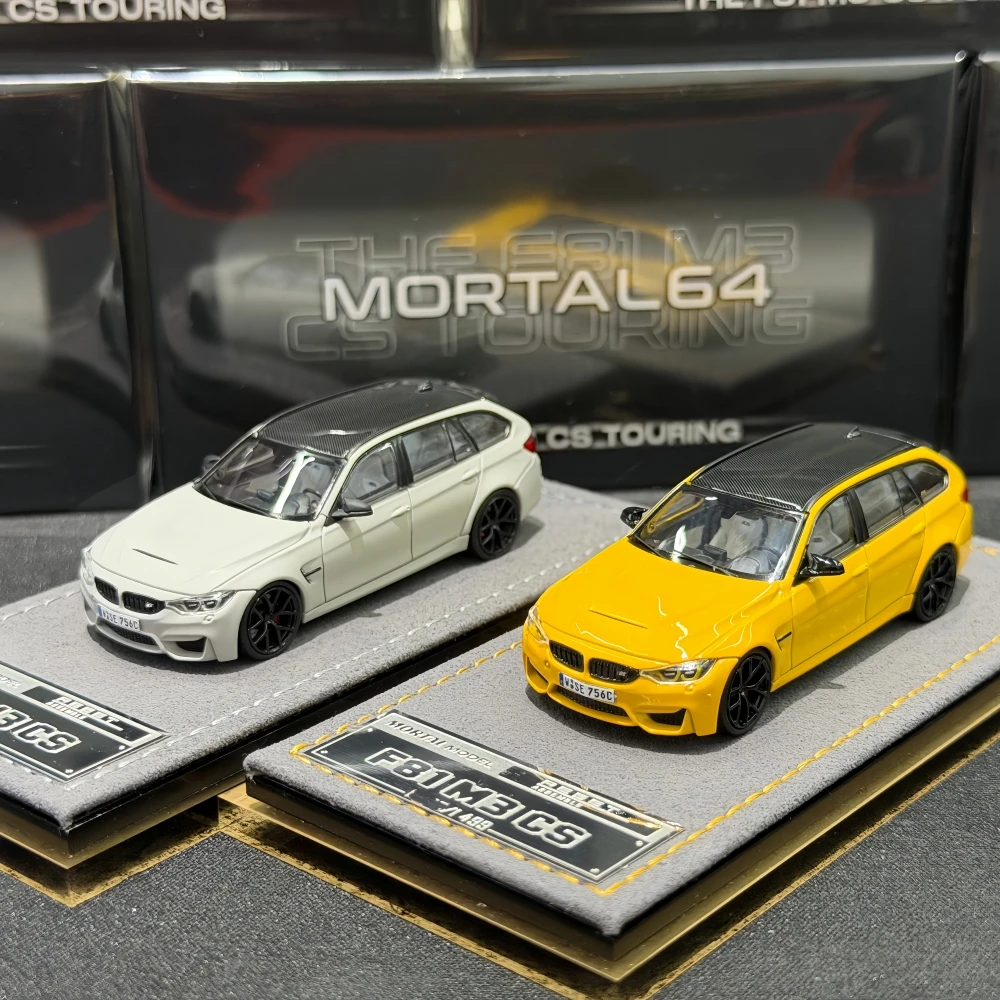 Mortal 1:64 THE F81 M3 CS TOURING HEC Diecast Model Car