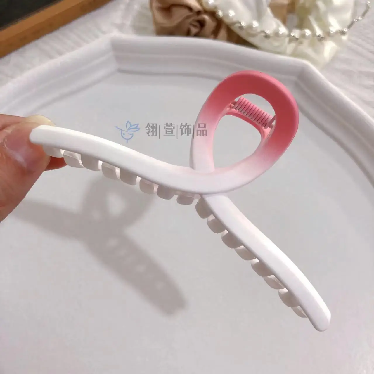 8 szt. Modne duże klamry do włosów dla kobiet Eleganckie akrylowe wsuwki do włosów Koreańskie klamry do włosów Ozdoby do włosów dla dziewcząt