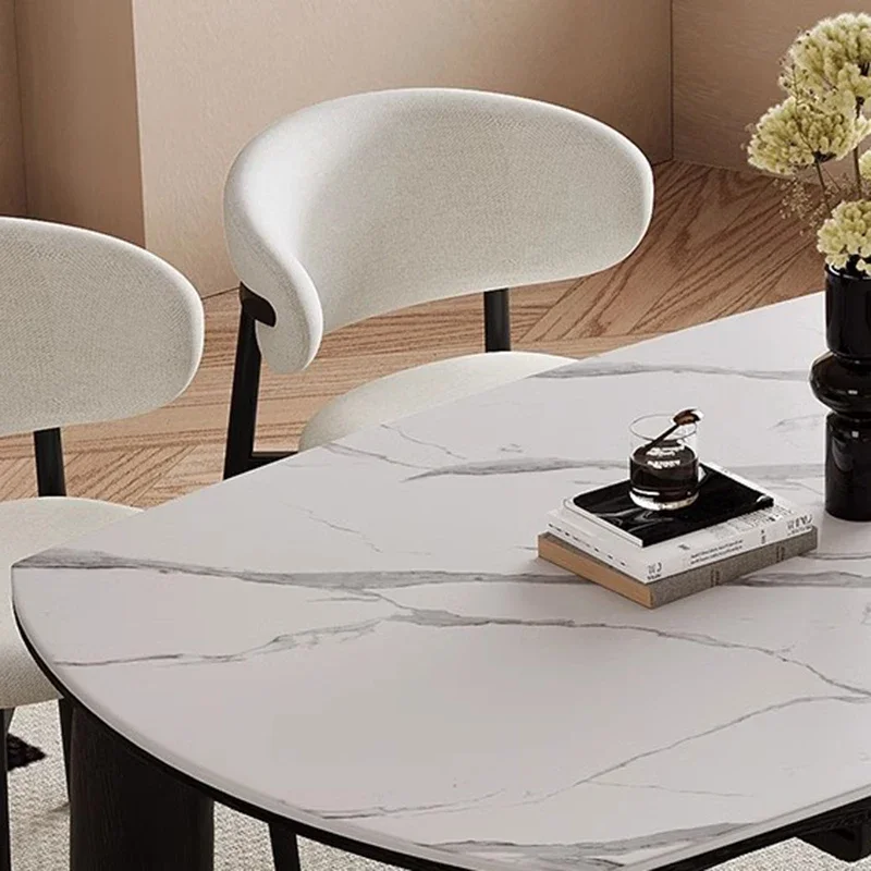 Desk Foldable Dining Table Salon Coffee Small Conference Round Dining Kitchen Table Console Esstisch Livingroom Furniture Sets