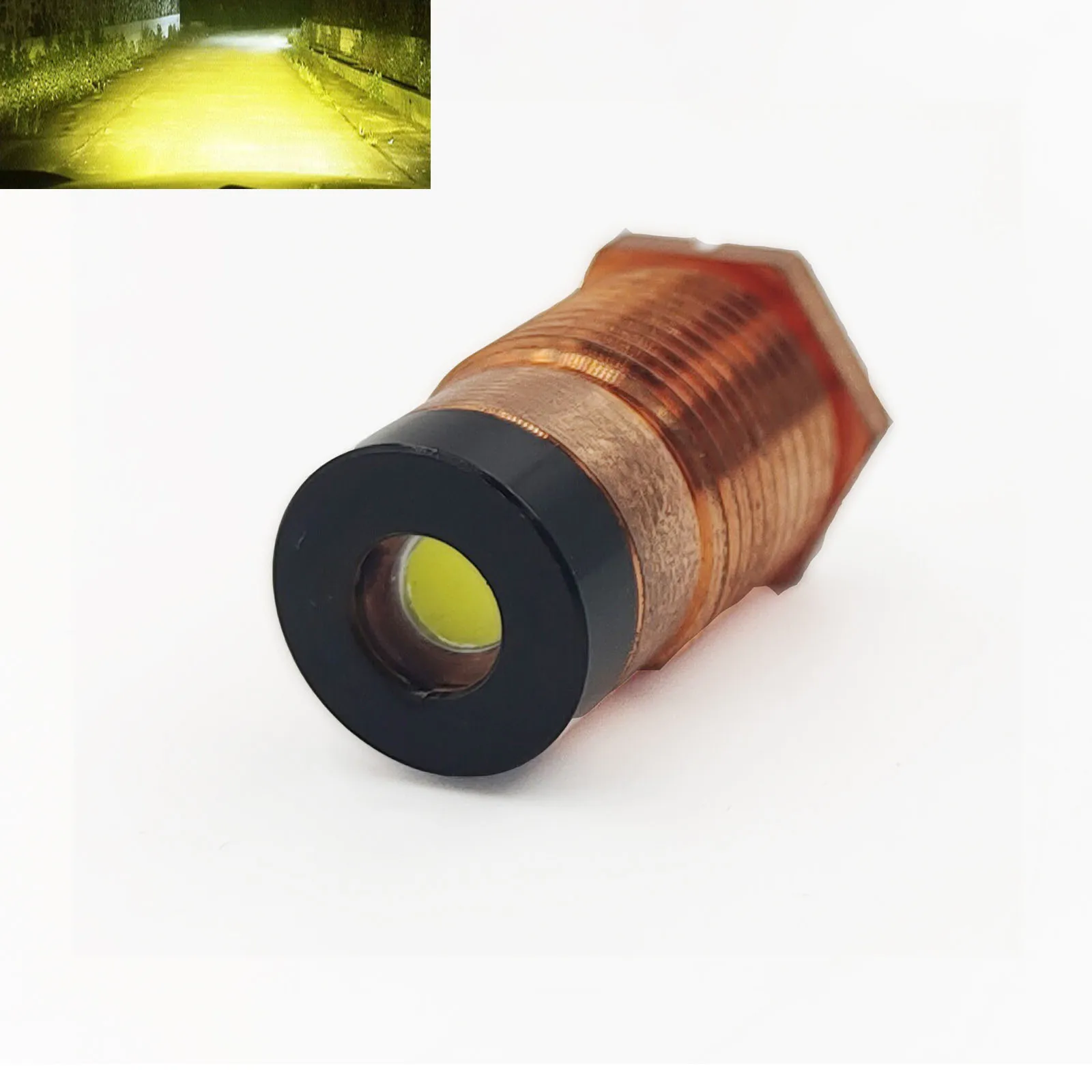 Osram 3.5W High power Yellow Laser Light Source Module Double Light Lens