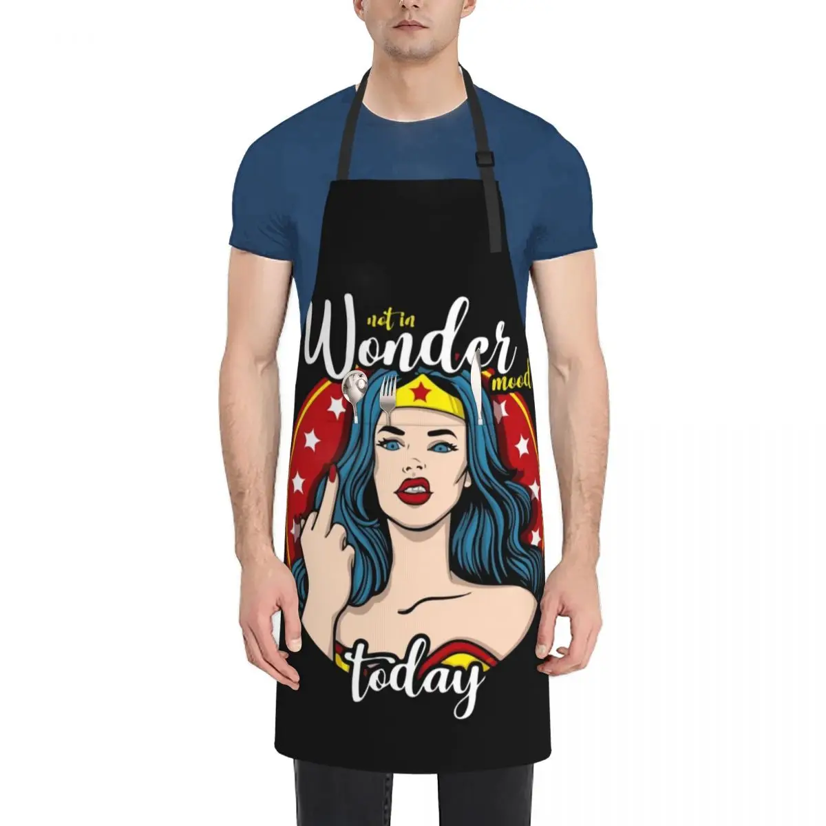 

Not it Wonder Mood Today Apron Woman Work japanese style barber men Apron