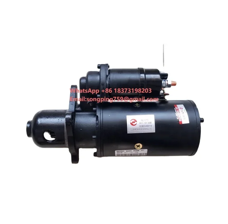

D6114 Construction Machinery Parts 4110000997293 4110000037001 PS11430 SP101427 24V Starter Motor D11-101-03B 013614-402114