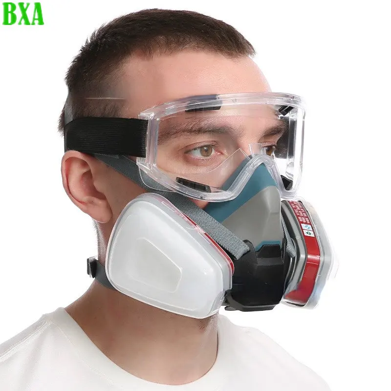 Gas Mask 412 Chemical Respirator Protective Combination Matched Industrial Paint Spray Anti Organic Vapor Filter Work Safety