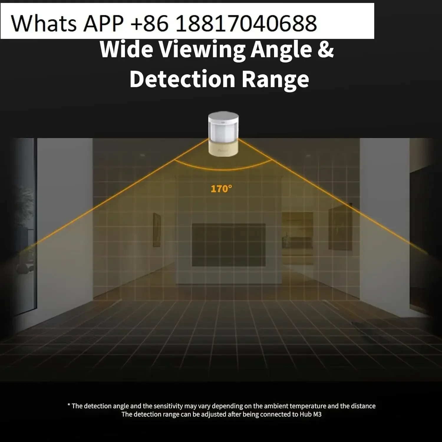 P2 intelligent security human motion sensor