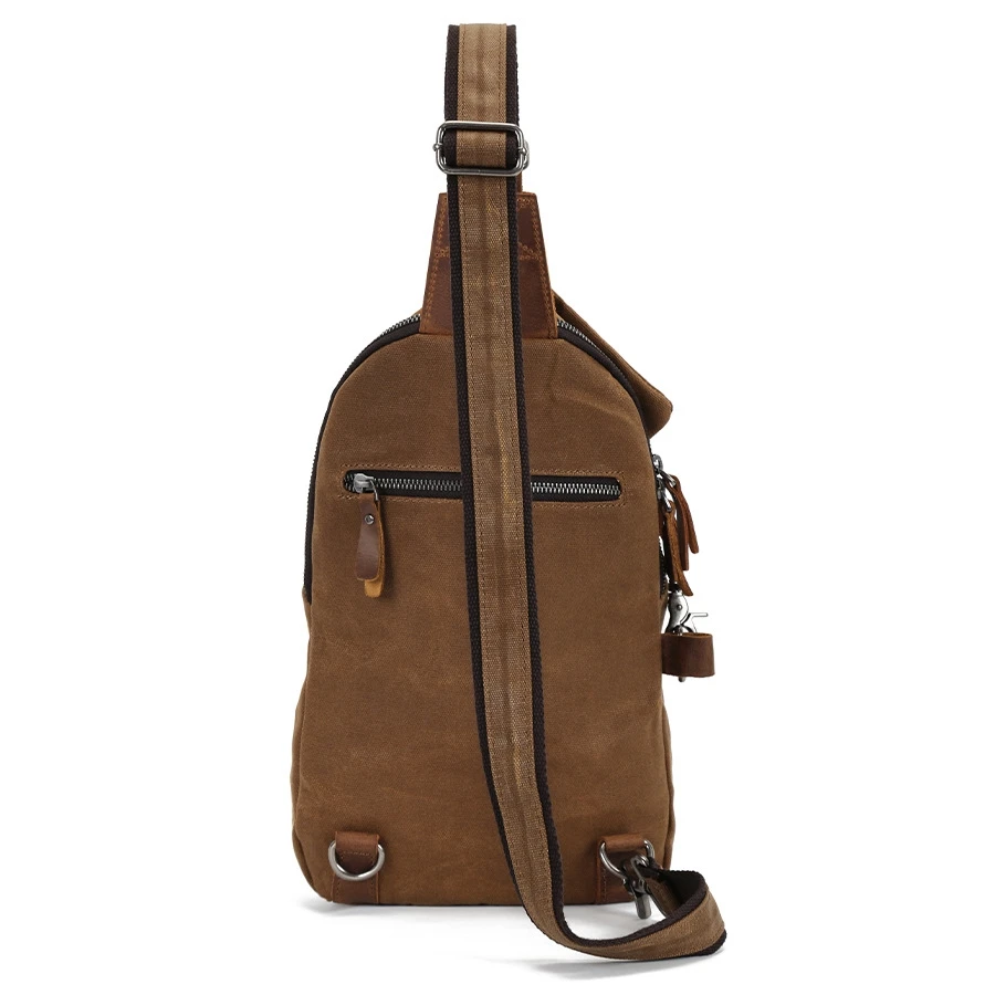 Bolso de pecho de lujo para hombre, mochila multifunción de viaje, senderismo, escalada al aire libre, bolso cruzado