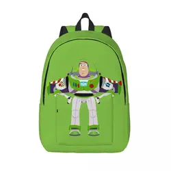 Custom Toy Story Buzz Lightyear Cartoon Canvas Backpacks for Women Men Waterproof School College Bag Printing Bookbag