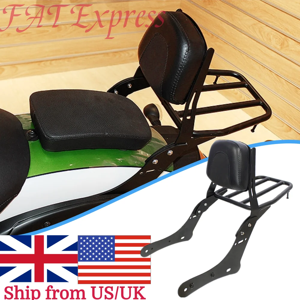 

VN650 S650 Luggage Rack Rear Motorcycle Passenger Seat Backrest Sissy Bar for Kawasaki VN 650 Vulcan S 650 2015-2023 2020 2019