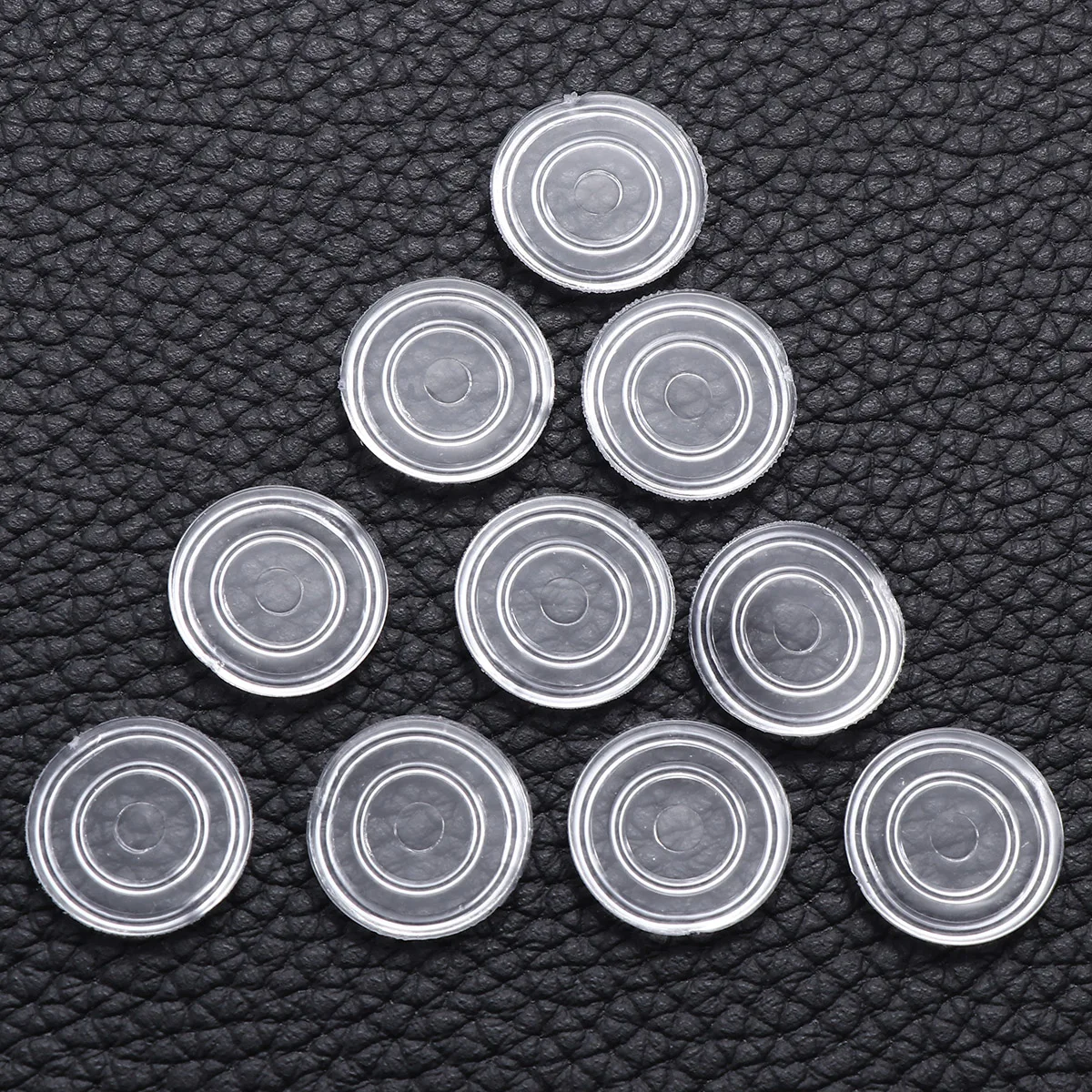 

20 Pcs Furniture Leg Protectors Anti Slip Rubber Bumpers Clear Color Floor Protection Non Slip Mats Table Feet Pads Glass Mat