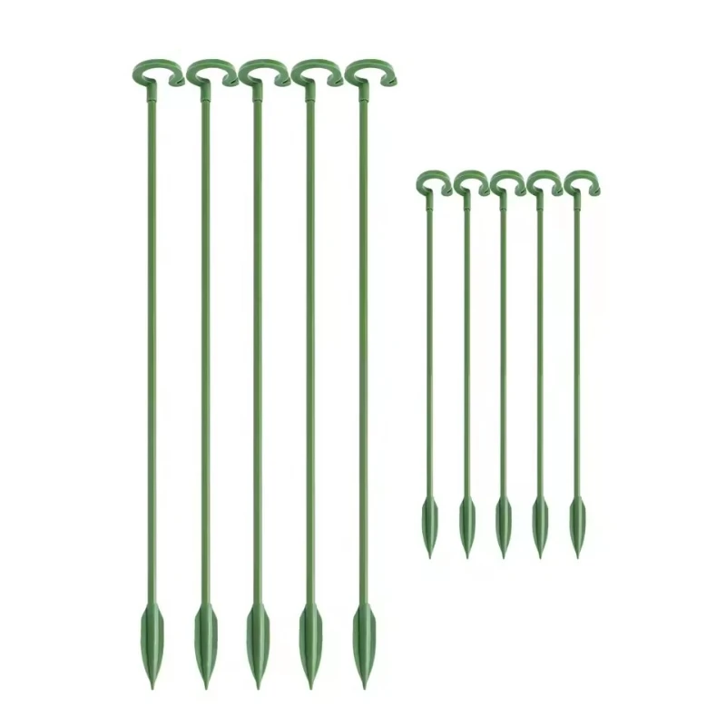 

5/10/20pcs Plastic Plant Supports Flower Stand Reusable Protection Fixing Tool Gardening Supplies For Vegetable Holder Bracket