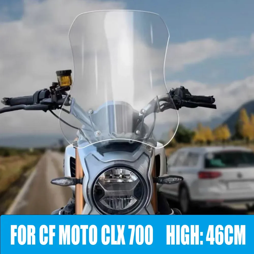 For CF 700 CLX 700CLX 700CL-X CLX700 Motorcycle Windshield Scooter Windscreen Wind Deflectors
