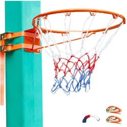Jante de basket-ball standard pour adultes et enfants, panier de basket-ball intérieur et extérieur, équipement d'entraînement sans poinçonnage, filet de basket-ball, 35 cm, 45cm