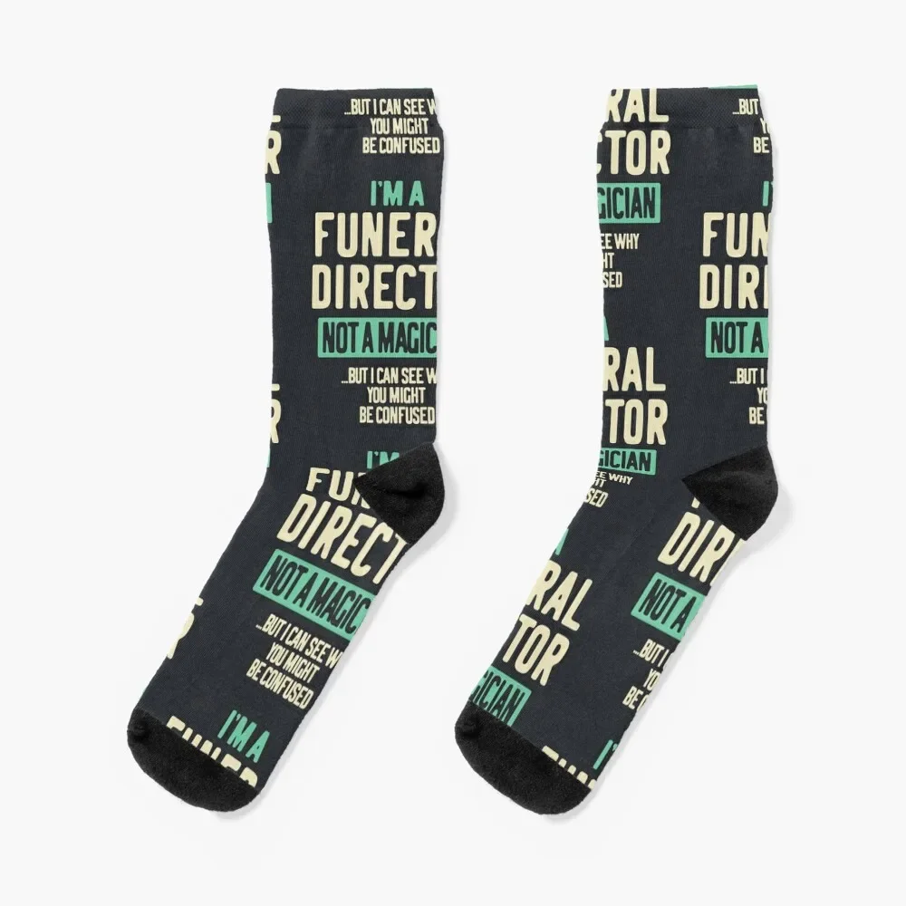 

Funeral Director Job Title Gift Socks tennis Climbing shoes Socks Girl Men's
