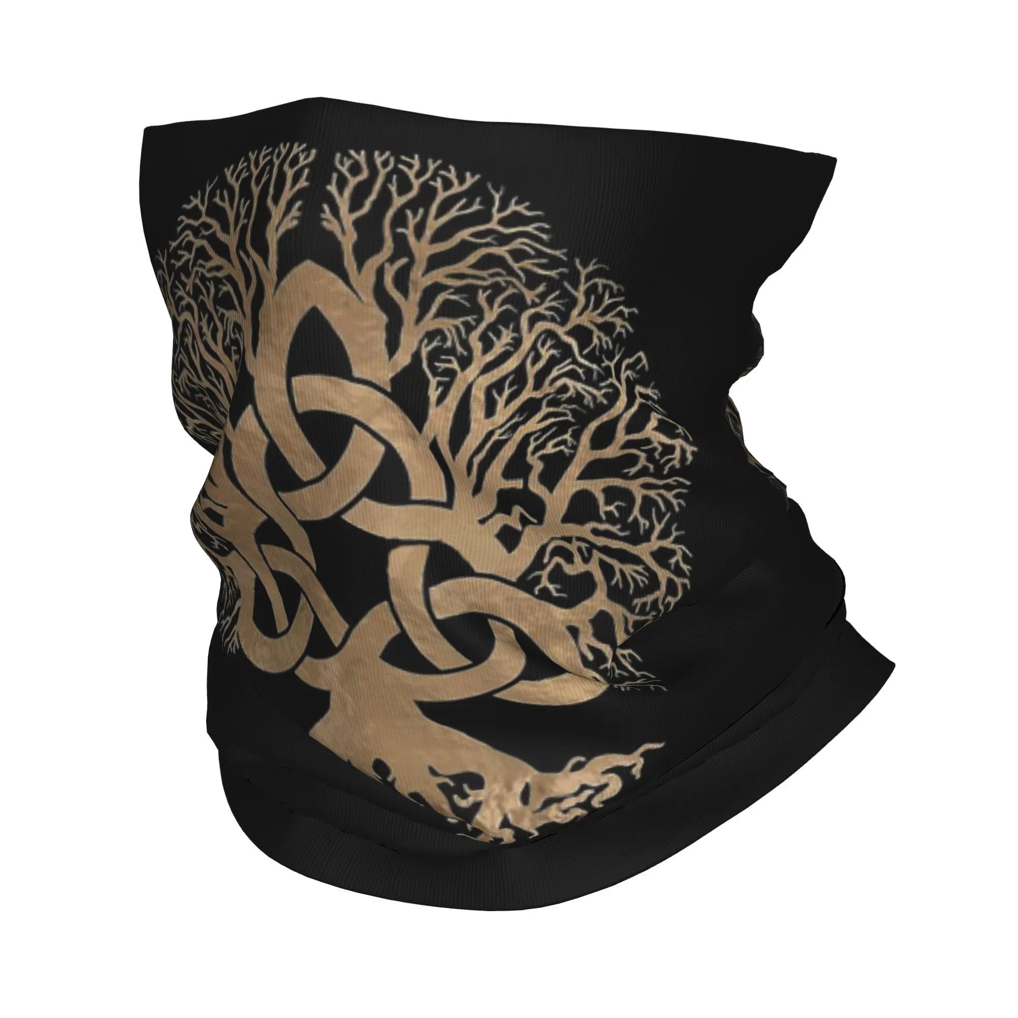 Tree of life -Yggdrasil Bandana Neck Gaiter Printed Mask Scarf Multifunction Face Mask Running For Men Women Adult Breathable