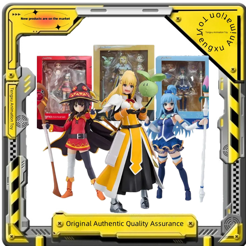

【Spot Goods】Original Max Factory Model Kit Figma Dukunesu Aqua Megumin Аниме Фигурка Модель Игрушки Модель Подарки