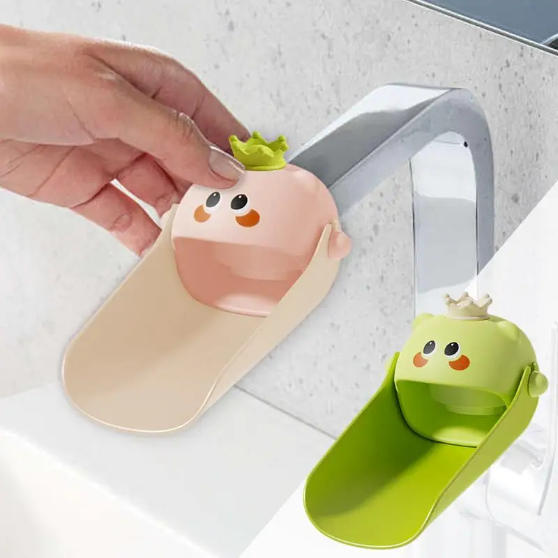 Kitchen Faucet Extender Safe Hygienic Sink Faucet Handle Extenders Cartoon Design Kid Faucet Extender For Boys Girls Kids