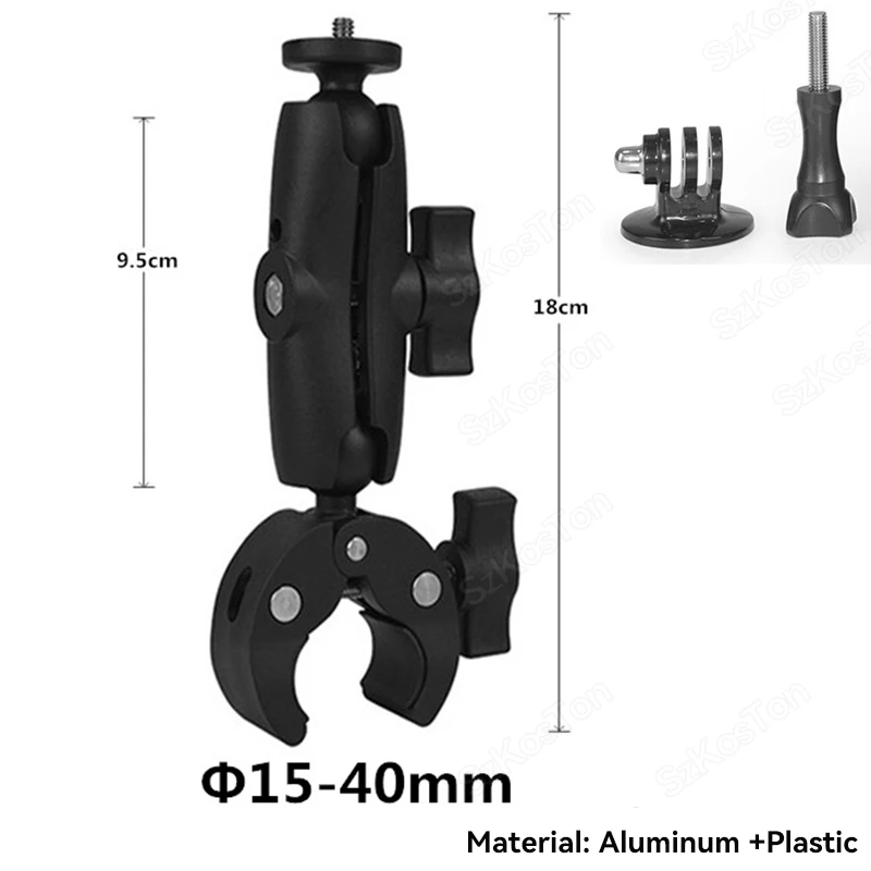 SZKOSTON Für Insta 360X4X5 Gehen Pro 13 12 11 10 9 DJI Action 6 Fahrrad Motorrad Selfie Stick Einbeinstativ montieren Lenker Halterung Zubehör 5