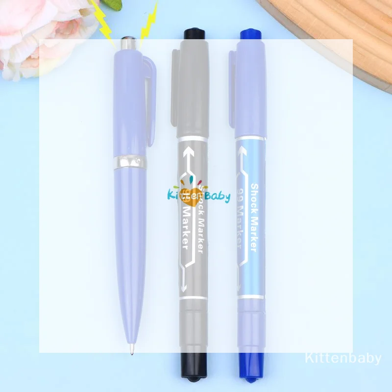 

Creative Electric Shock Pen Prank Toy Funny Joke Gadget For April Fools Day Party Office Prank Gift For Friends Pranks Toys