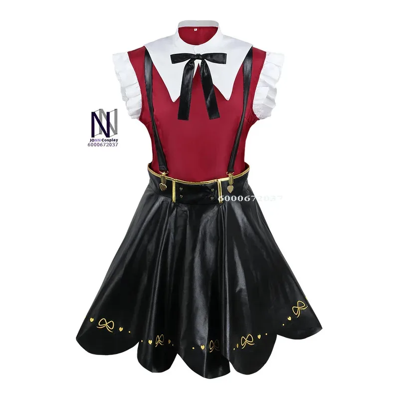 ชุดคอสเพลย์ KAngel จากเกมอนิเมะ NEEDY GIRL OVERDOSE ชุดเซเลอร์สูท ชุดนักเรียน JK และกระโปรงสีเลเซอร์ mb.3