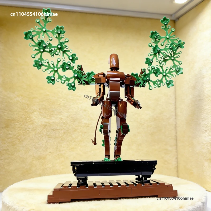 

НОВЫЕ Строительные блоки Bonsai Spirit: Классическая модель сакуры для сборки, настольное украшение, конструктор в стиле Street View, подарок на день рождения