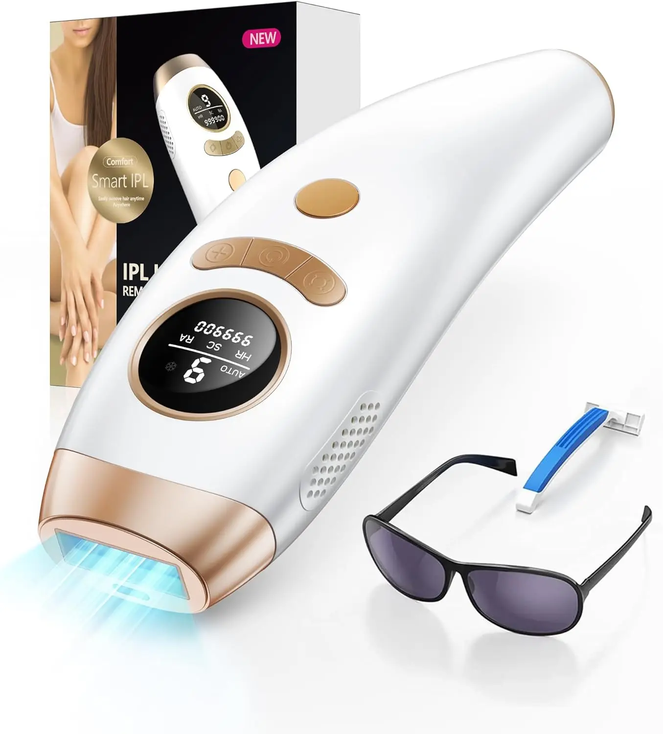 

Home use Hair Removal Instrument Private Parts Lip Hair Thigh Photon Rejuvenation Hair Removal Machine Portable Ice