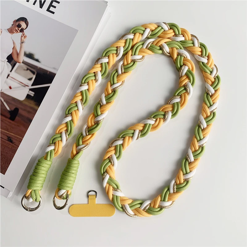Nieuwe telefoonkoord Afneembare verstelbare ketting Lanyards voor tas Camera Crossbody Mobiele telefoonriemen Nekclip Koord Touw