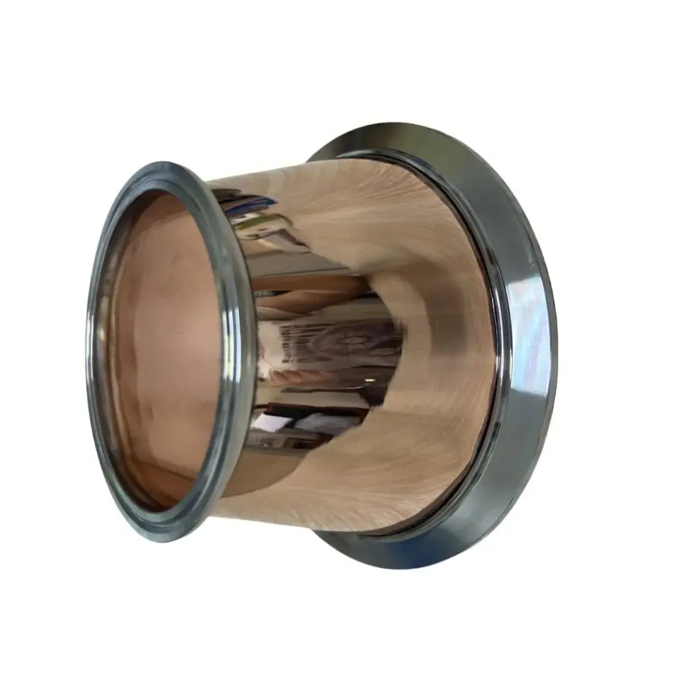 

Clamp 4"(102mm) OD119mm X 2"(51mm) OD64mm Copper Reducer , Red Copper, Distillation, Moonshine still