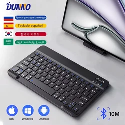 Wireless Keyboard for Tablet 10-13 inch iPad 2024 Huawei Samsung Xiaomi Pad Rechargeable Bluetooth Keyboard with Mouse