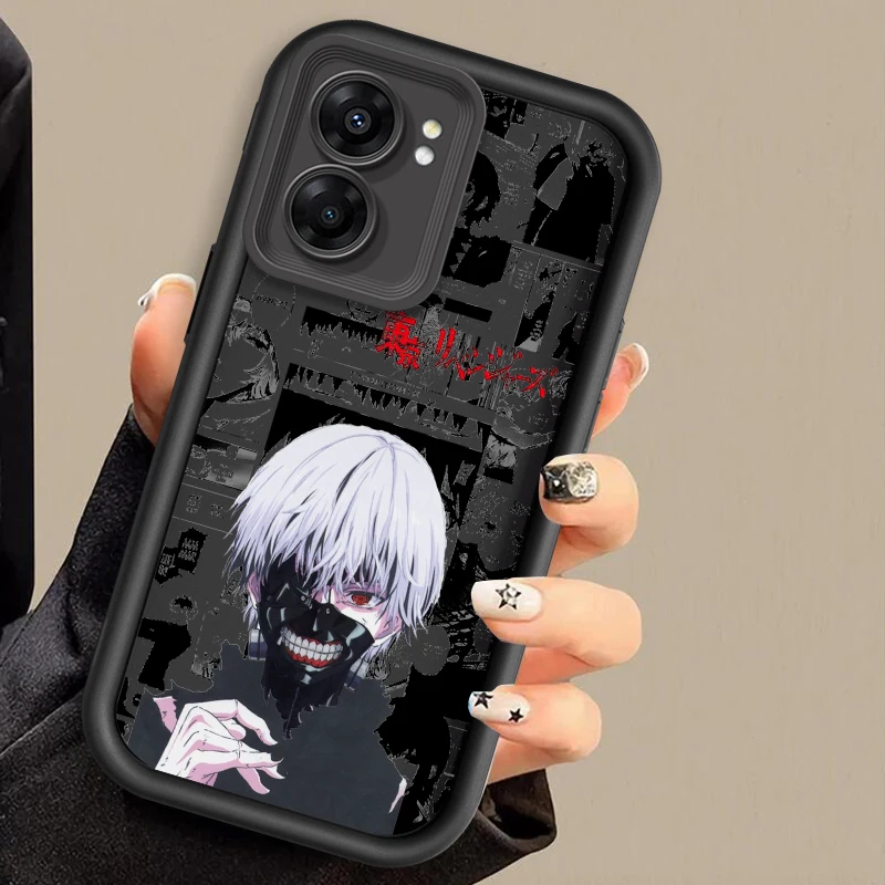 Tokyo Ghoul Anime Evil Eye Ladder For OPPO Find X5 X3 A58 A57 A55 A53 A54 A92 A74 A78 A98 A16 A94 A76 A72 5G Cover Phone Case