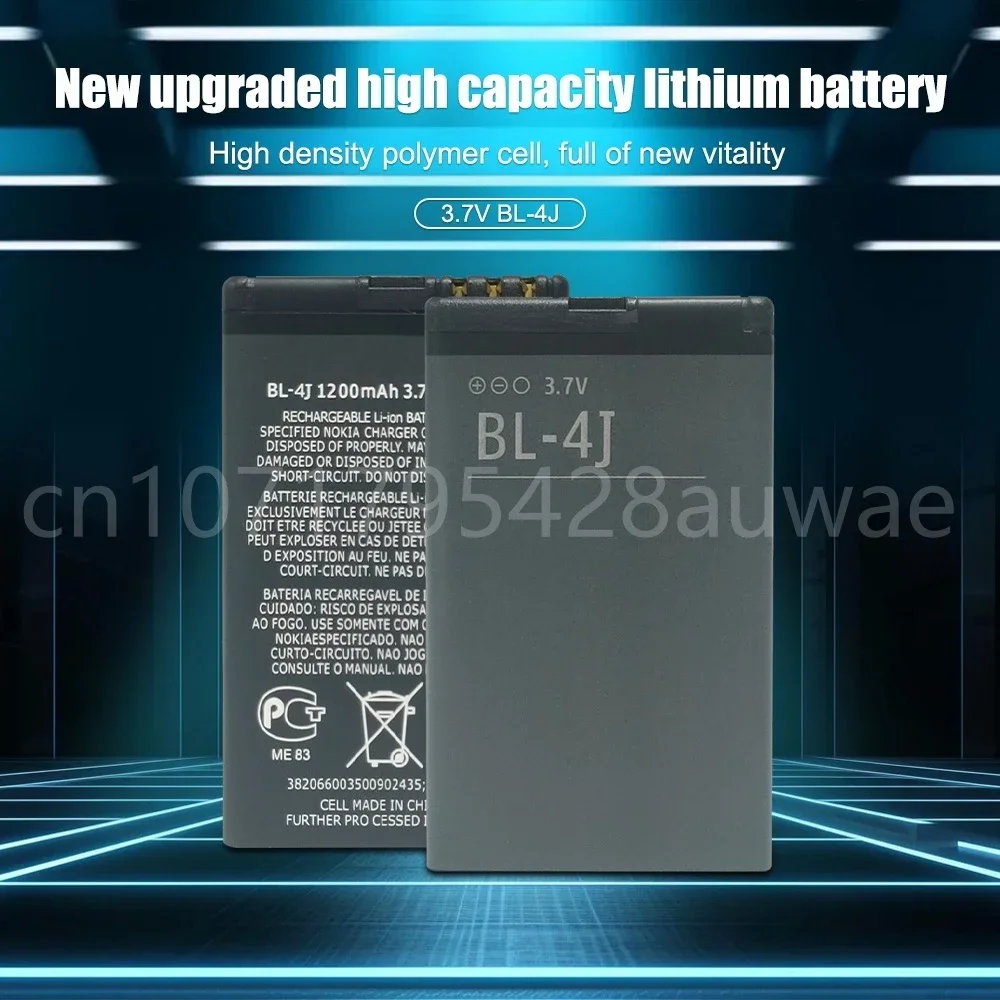 BL-4J 1200mAh Bl 4j Replacement Battery Mobile Phone Battery Batteries for Nokia C6 C6-00 Lumia 620 Battery