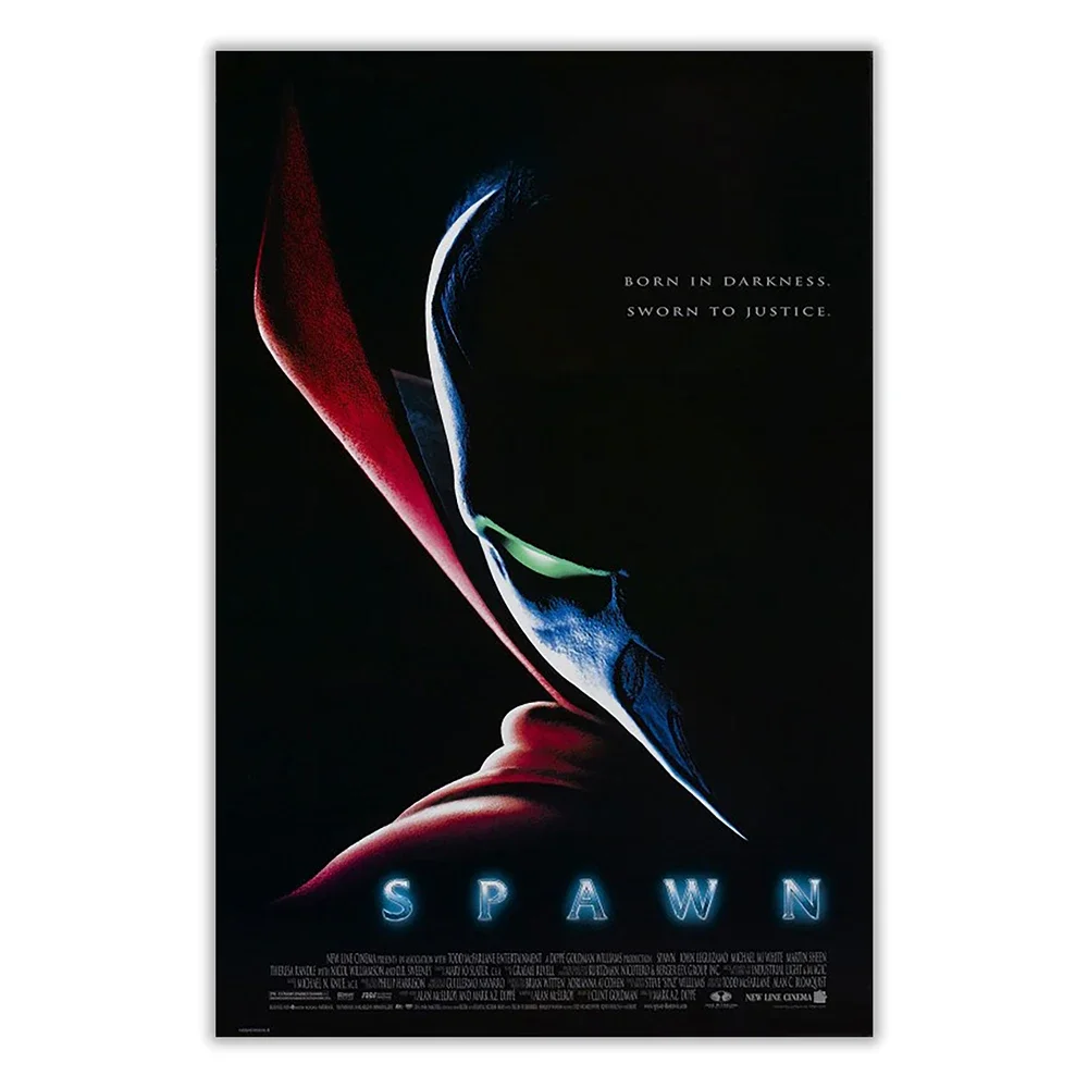 V2391 Spawn Vintage Classic Movie Wall Silk Cloth HD Poster Art Home Decoration Gift