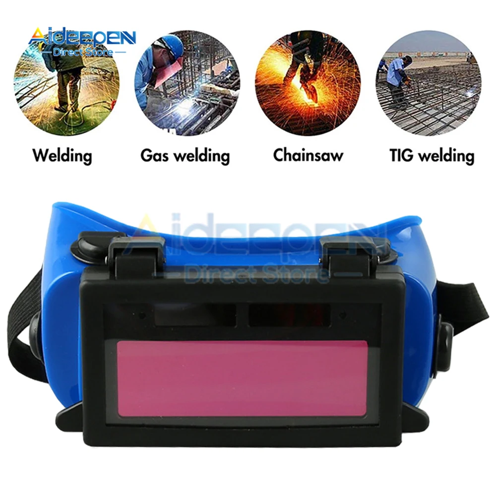 Welding Goggles Automatic Solar Automatic Darkening Safety Glasses TIG MIG MMA Welding Goggles Welder Glasses Protective Tools