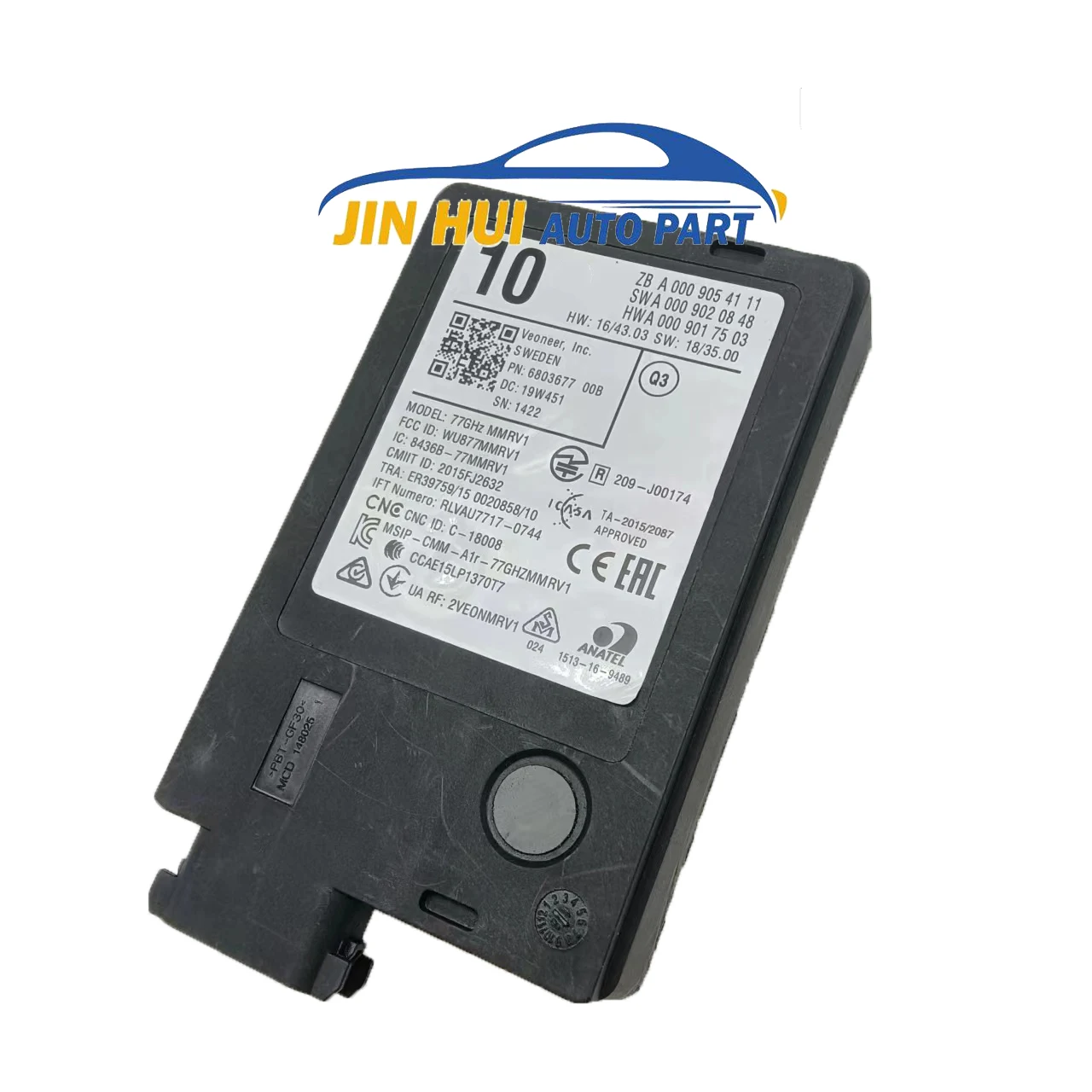 

Radar sensor A0009054111 Original SW A0009020848 HW A0009017503 LED Headlamp Control Module For B e-n z CLA180 CLA200