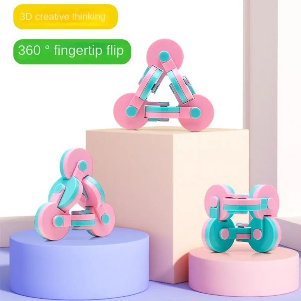 Ontspannend Spin Zintuiglijk Speelgoed Roterend Lichtgewicht Hand Fidget Speelgoed Zintuiglijk 3D Spin Fidget Speelgoed Ornament