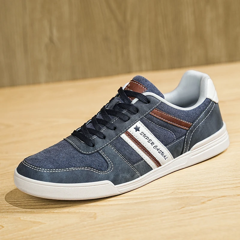 

2025 New Men Shoes Flats Walking Leather Casual Shoes Men Barefoot Wide-toed Shoes Wider Toe Casual Sneakes Large Size 47 48