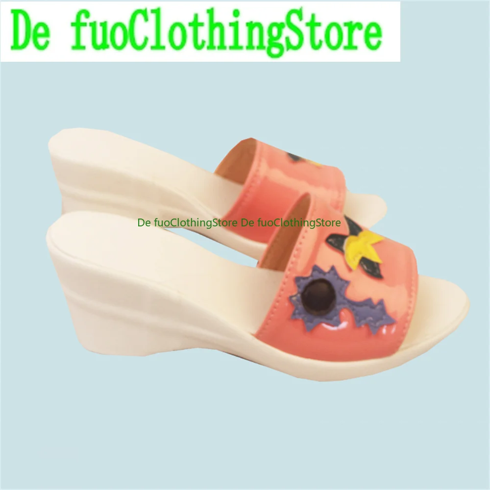 DefuoClothing StoreFinal Fantasy VII Remake Aerith Gainsborough Cosplay Schoenen Laarzen Spel Anime Halloween Kerstmis