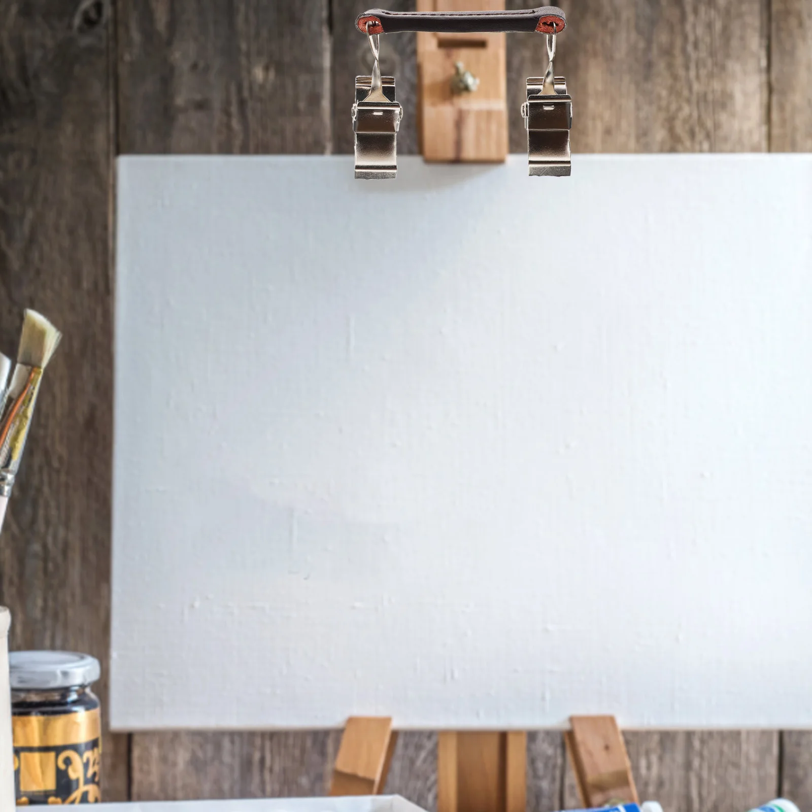 

Wet Canvas Clips Metal Frame Separating Clip For Oil Painting Art Supply Lightweight Durable Holder Canvas Carrying Drying