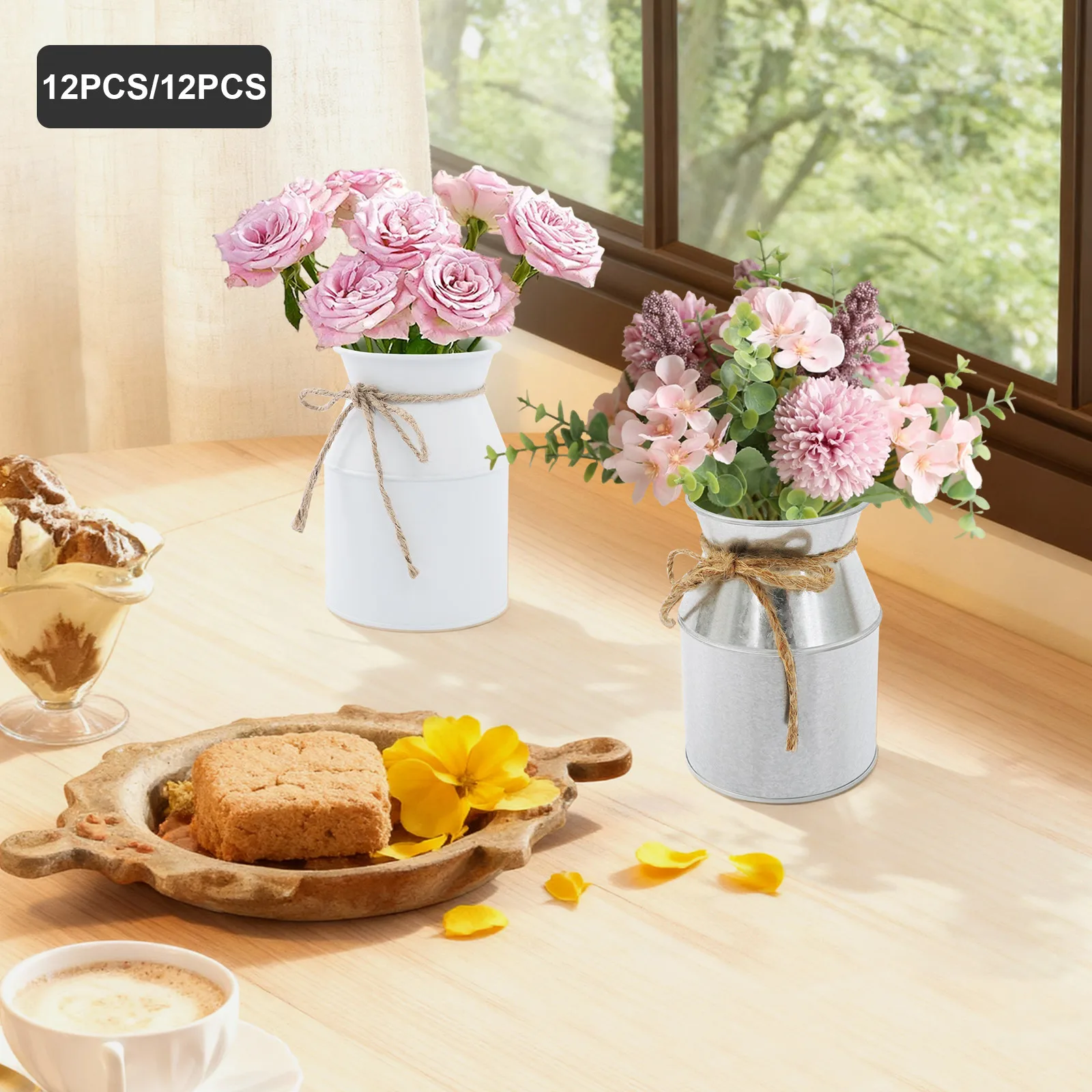 12PCS Rustic Metal … - image