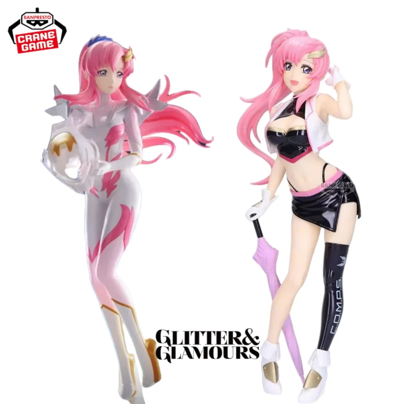 

In Stock Original BANDAI BANPRESTO GLITTER&GLAMOURS MOBILE SUIT GUNDAM SEED FREEDOM Lacus Clyne Anime Figure Model Collection