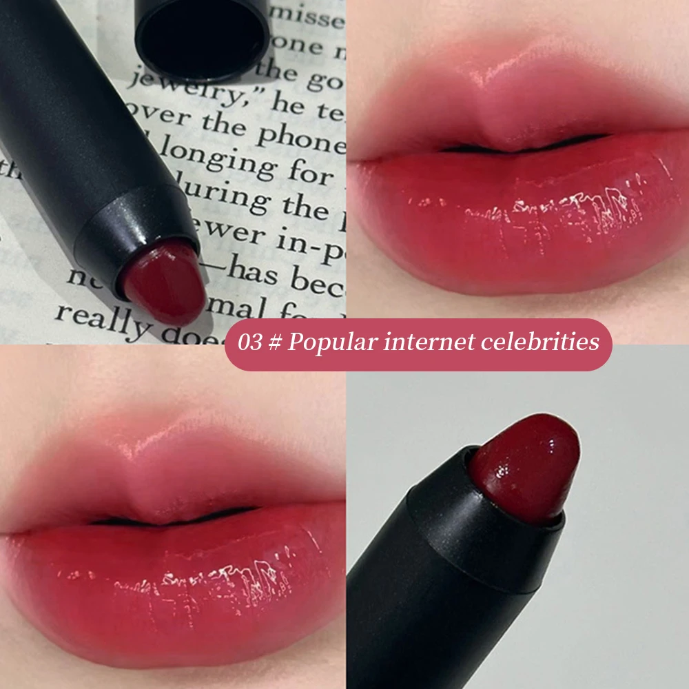 HERORANGE ลิปสติกปากกาให้ความชุ่มชื้น Long-Lasting Outline Lip Line Matte Matte Lip Liner