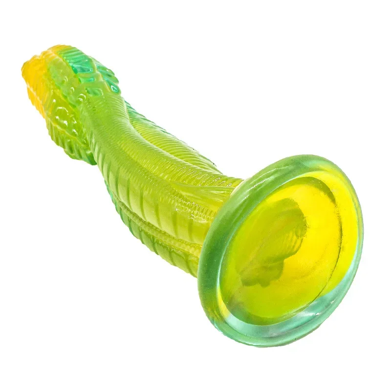 Huge Dragon Dildo Suction Cup Dildo Prostate Massager Large Butt Plug Thick Green Bad Dragon Jelly Penis Anal Sex Toys for Women