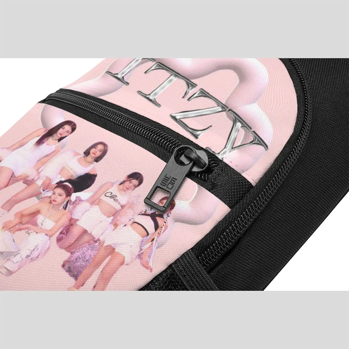 Kpop Itzy-Girl Group Idol Chest Bag Men Sling Crossbody Backpack Chest Bag Traveling Hiking Daypack Shoulder Bag