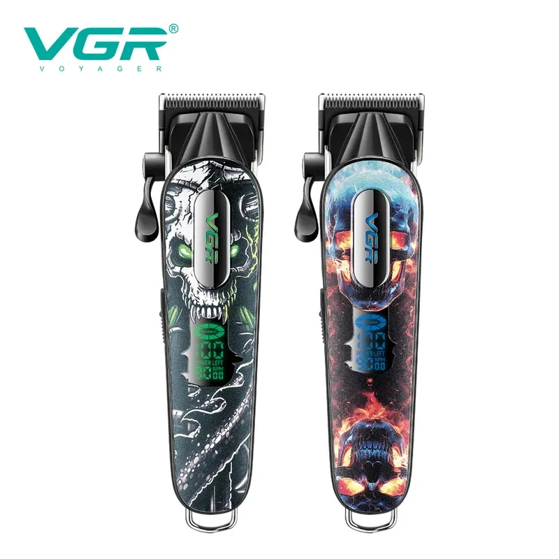 VGR  V-279 9000 RPM Hair Clipper Professional Trimmers Electric Hair Cut Machine Barber Cordless Clippers Metal Trimmers for Men