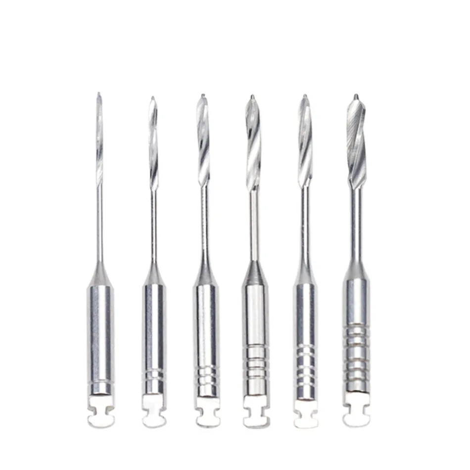 1 Pack (6pcs) Dental Reamer Peeso 32mm Endodontic Reamers Drill Reamer Burs Peeso Endo Files Long Dentist Materials