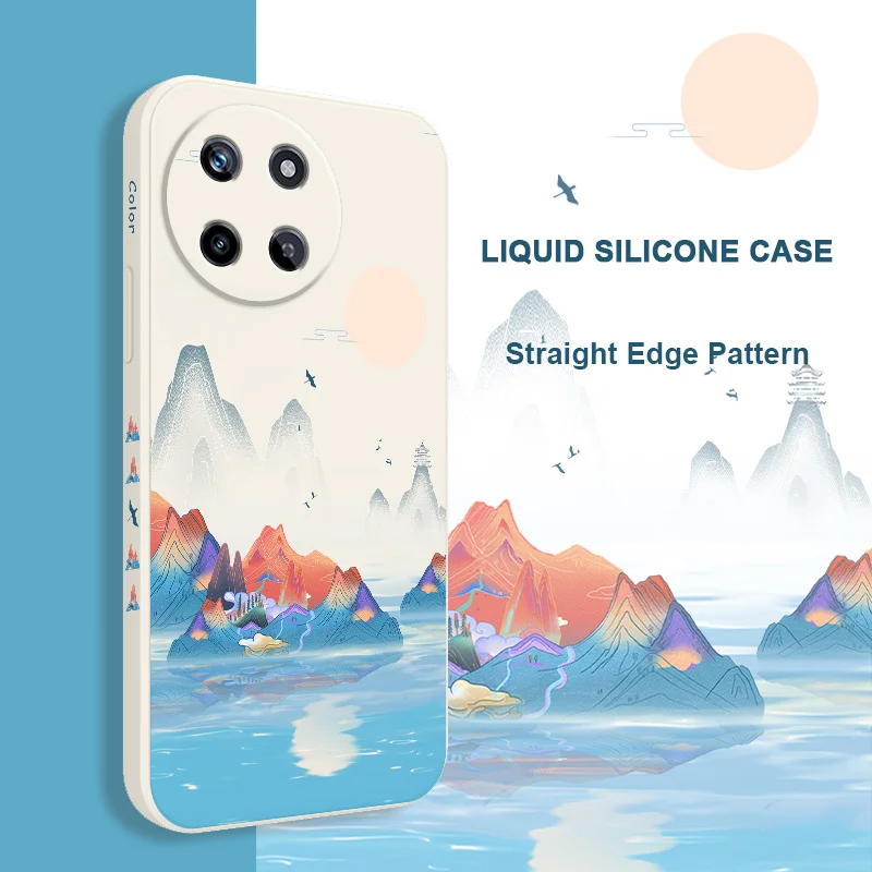 حافظة هاتف مموهة لهاتف OPPO Realme 11 10 9 9i 8 8i 7 Pro Plus C35 C21Y C25Y C25 4G 5G غطاء سيليكون سائل