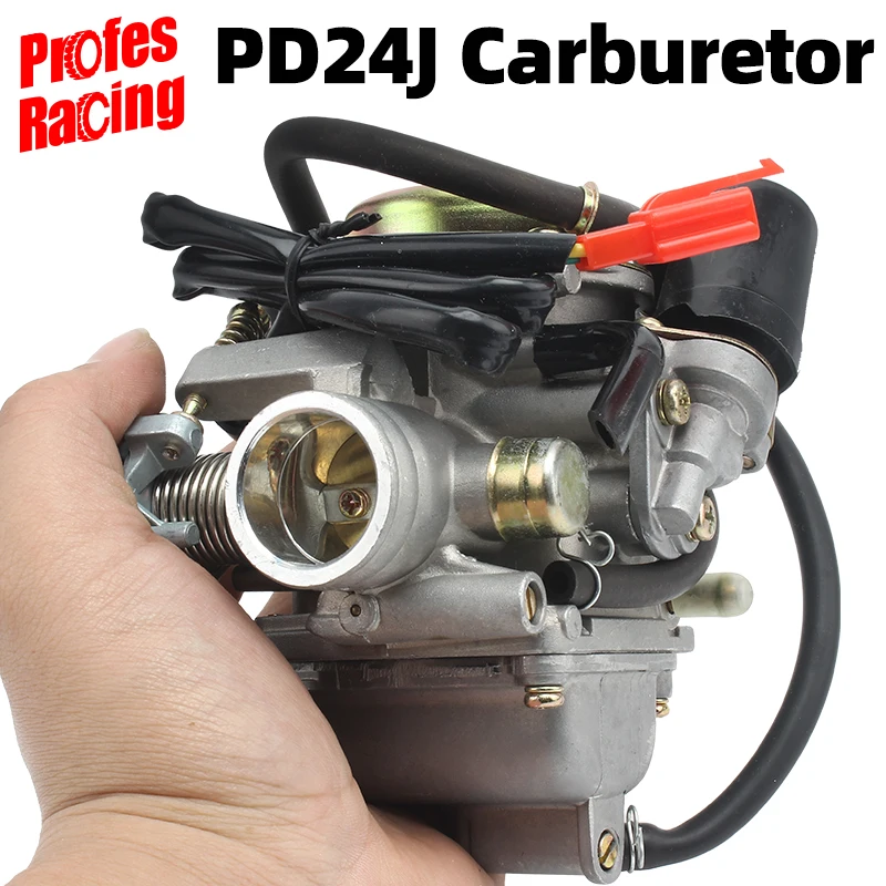 

Motorcycle GY6 Engine Carburetor Carb PD24J 125cc 150cc Fit For BAJA Scooter ATV Go Kart Scooter 125cc PD24J Motorcycle Parts