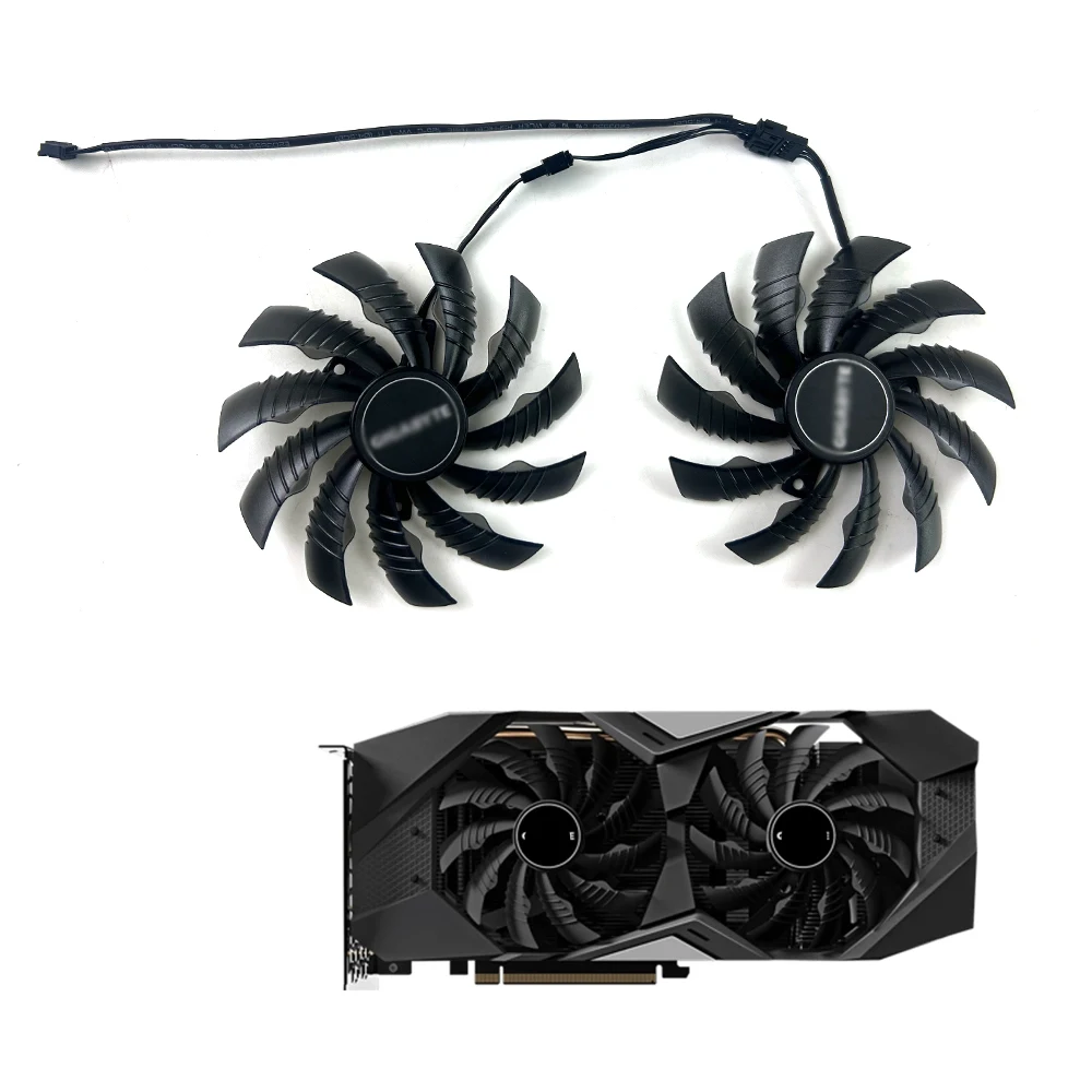 Cooling Fan 95mm 4pin PLD10010S12H T129215SH For Gigabyte RTX2070 RTX 2060 Super 2070 Wind Force GTX1660Ti GTX1650 GPU FANS
