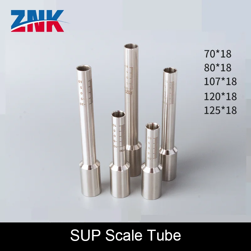 Tubo de escala de boquilla de soldadura manual ZNK para kits de conector de boquilla de cabezal de corte Mental láser de fibra SUP