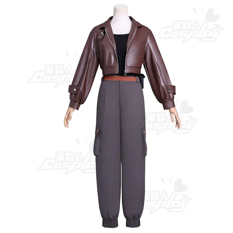 

Luo Xiaohei War 2 Luye Cosplay Costume, Sister Luye Workwear Jacket Full Set, Anime Game Outfit for Women
