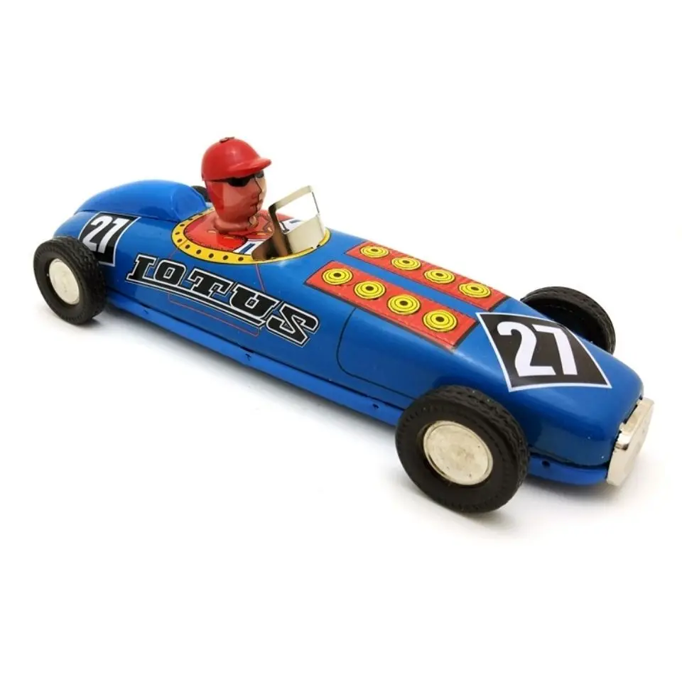 MS641 Vintage Racing Car No. 27 Champion Racing Fee Personalized Gift Creative Props Retro Iron Sheet Toy Decoration