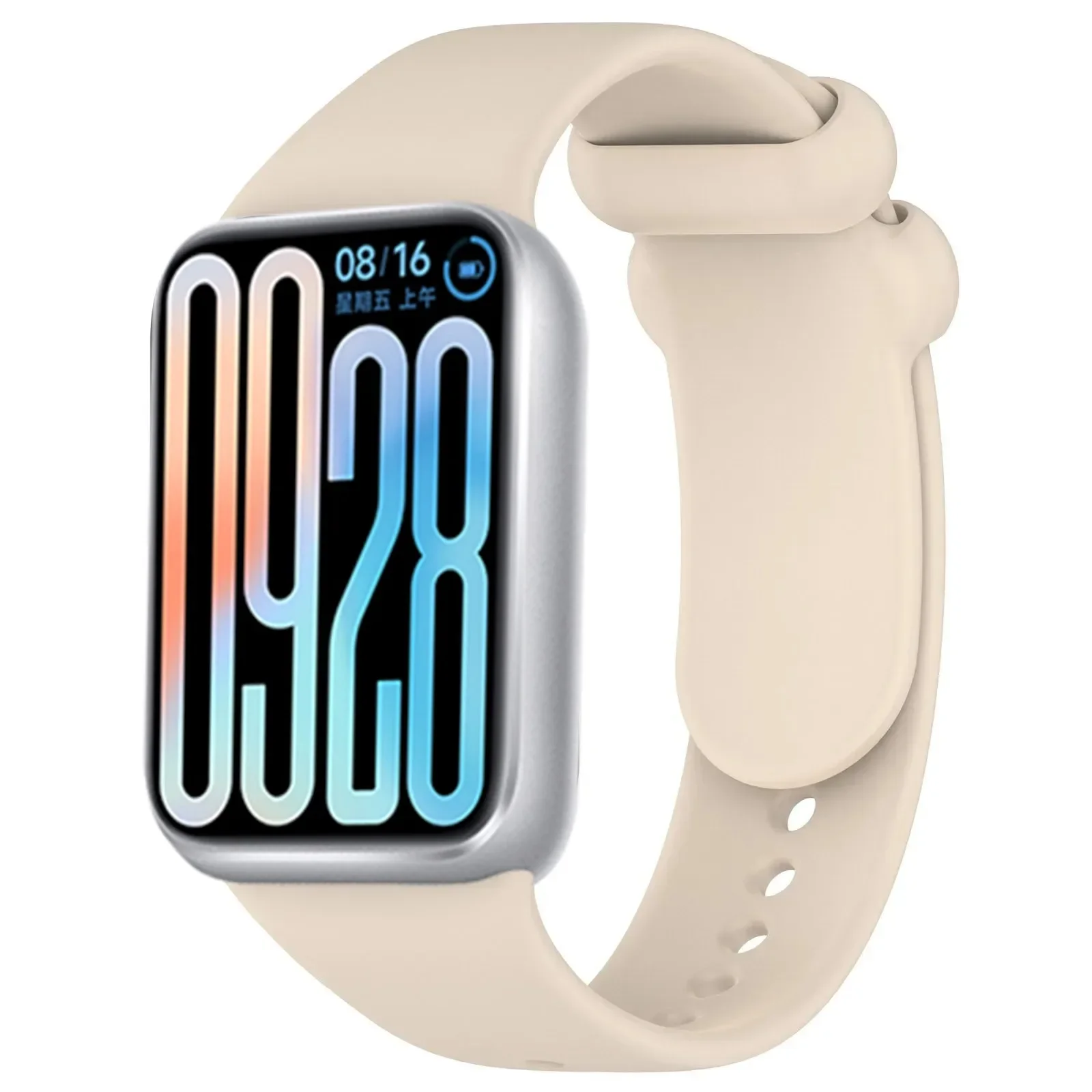 Atmungsaktives Silikonarmband für Xiaomi Redmi Watch 4 5 6 Sport Austauschbares Armband für Mi Band 10 Pro/9 Pro/Mi Band 8 Pro Gurt